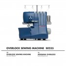Singer S0235 Sewing Machine Instruction Manual - User Manual - Complete User Guide - English - Spani