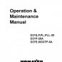 Komatsu D31E-20 - D31PL-20 - D31PLL-20 - D31P-20A - D37E-5 - D37P-5A Bulldozer Operators Manual -  O