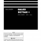 Komatsu D275AX-5 GALEO Bulldozer Operators Manual -  Operation and Maintenance Manual - Instruction 