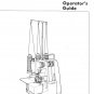 Singer 14U52A Overlock Instruction Manual - User Manual - English