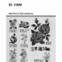 Singer XL-1000 Sewing Machine Instruction Manual - User Manual - Complete User Guide - English