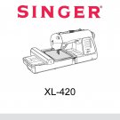 Singer XL-420 Sewing Machine Instruction Manual - User Manual - Complete User Guide - English - Fren