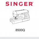Singer 8500Q Sewing Machine Instruction Manual - User Manual - Complete User Guide - English - Frenc