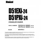 Komatsu D51EXI-24 - D51PXI-24 Bulldozer Shop Manual - Workshop Manual - Service Manual - English
