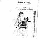 Singer 90 Sewing Machine Instruction Manual - User Manual - Complete User Guide - English