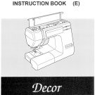 Janome 5018 Excel Decor Sewing Machine Instruction Manual - User Manual - Complete User Guide