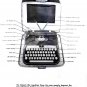 Smith Corona Courier Typewriter Instruction Manual - User Manual - Complete User Guide