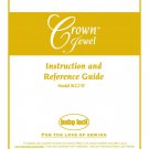 Baby Lock Crown Jewel BLCJ18 Sewing Machine Instruction Manual - User Manual - Complete User Guide -