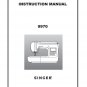 Singer 9970 Sewing Machine Instruction Manual - User Manual - Complete User Guide - English