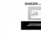 Singer 117 Featherweight II Sewing Machine Instruction Manual - User Manual - Complete User Guide - 