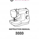 Singer 3333 Fashion Mate Sewing Machine Instruction Manual - User Manual - Complete User Guide - Eng