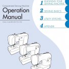 Brother HS2500 Sewing Machine Instruction Manual - User Manual - Complete User Guide