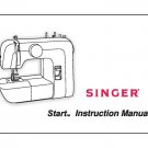 Singer 1304 - 1306 Start Sewing Machine Instruction Manual - User Manual - Complete User Guide - Eng