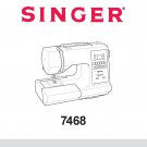 Singer 7468 Sewing Machine Instruction Manual - User Manual - Complete User Guide - English - French