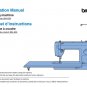 Brother Designio DZ1500F Sewing Machine Instruction Manual - User Manual - Complete User Guide