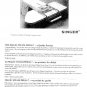 Singer MSP7 Magic Steam Press Instruction Manual - User Manual - Complete User Guide - English