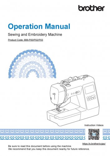 Brother NS1850D Sewing Machine Instruction Manual - User Manual - Complete User Guide