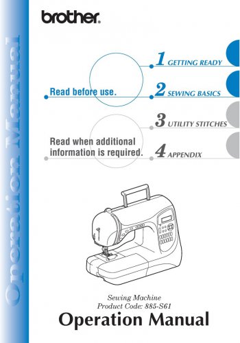 Brother Simplicity 3129 Sewing Machine Instruction Manual - User Manual - Complete User Guide