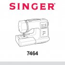 Singer 7464 Sewing Machine Instruction Manual - User Manual - Complete User Guide - English - French