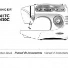 Singer 5417c - 5430C Sewing Machine Instruction Manual - User Manual - Complete User Guide - English