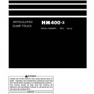Komatsu HM400-2 Articulated Dump Truck Operation and Maintenance Manual - English