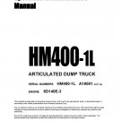 Komatsu HM400-1L Articulated Dump Truck Operation and Maintenance Manual - English