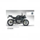 BMW S 1000 R Usa Model 2016 Riders Manual - Owners Manual - English