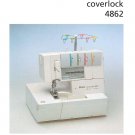 Pfaff Coverlock 4862 Sewing Machine Instruction Manual - User Manual - Complete User Guide - English