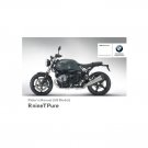 BMW R Ninet Pure Usa Model 2016 Riders Manual - Owners Manual - English
