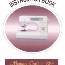 Janome 5700 Memory Craft Sewing Machine Instruction Manual - User Manual - Complete User Guide
