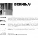 BERNINA activa 240 Sewing Machine Instruction Manual - User Manual - Complete User Guide - English