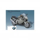 BMW K 1200 S Usa Model 2005 Riders Manual - Owners Manual - English