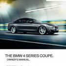 BMW 4 Series Coupe F32 2014- Owners Manual - English