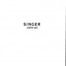 Singer 168W101 Sewing Machine Instruction Manual - User Manual - Complete User Guide - English