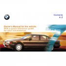 BMW 7 Series E38 1995-2001 Owners Manual - English