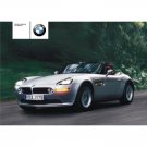 BMW Z8 E52 1999-2006 Owners Manual - English