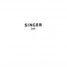 Singer 241 Sewing Machine Instruction Manual - User Manual - Complete User Guide - English