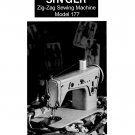 Singer 177 Zig Zag Sewing Machine Instruction Manual - User Manual - Complete User Guide - English