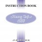 Janome 4800 Memory Craft Sewing Machine Instruction Manual - User Manual - Complete User Guide