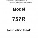 CONSEW 757R Sewing Machine Instruction Manual - User Manual - Complete User Guide - English