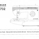 Singer 2732 Sewing Machine Instruction Manual - User Manual - Complete User Guide - English - French