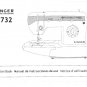 Singer 2732 Sewing Machine Instruction Manual - User Manual - Complete User Guide - English - French