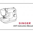 Singer 3337 Sewing Machine Instruction Manual - User Manual - Complete User Guide - English