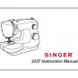 Singer 3337 Sewing Machine Instruction Manual - User Manual - Complete User Guide - English