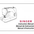 Singer 1507 Sewing Machine Instruction Manual - User Manual - Complete User Guide - English - French