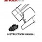 Singer 4830 - 4832  Sewing Machine Instruction Manual - User Manual - Complete User Guide - English