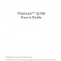 Husqvarna Viking Platinum Q 160 Sewing Machine Instruction Manual - User Manual - Complete User Guid