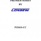 CONSEW PREMIER P1541S-CC Sewing Machine Instruction Manual - User Manual - Complete User Guide - Eng