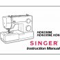Singer HD6330M - HD6335M - HD6380 Sewing Machine Instruction Manual - User Manual - Complete User Gu