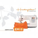 Husqvarna Viking Huskystar EM10 Sewing Machine Instruction Manual - User Manual - Complete User Guid